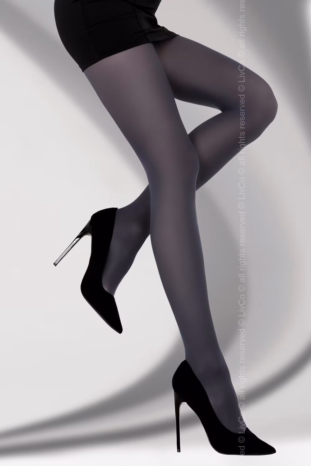 Rajstopy Model Marcela 40 DEN Navy - Livia Corsetti Fashion