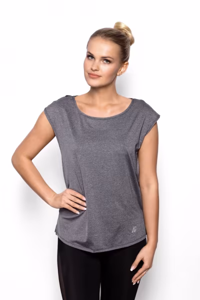Koszulka Fit Model Aida Grey - Eldar — zdjęcie 1