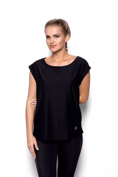 Koszulka Fit Model Aida Black - Eldar — zdjęcie 1