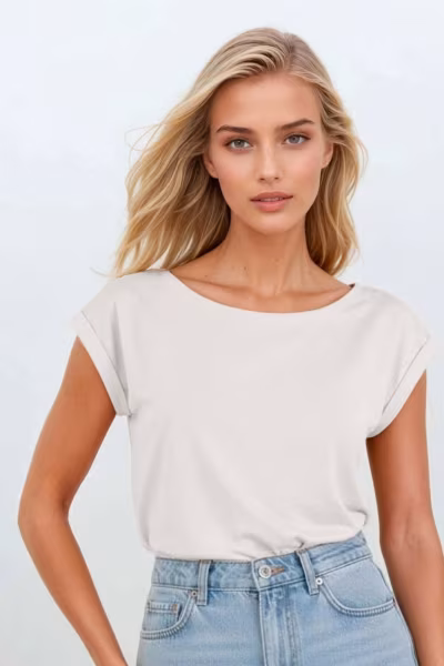 Bluzka Model Norilla White - Eldar — zdjęcie 1