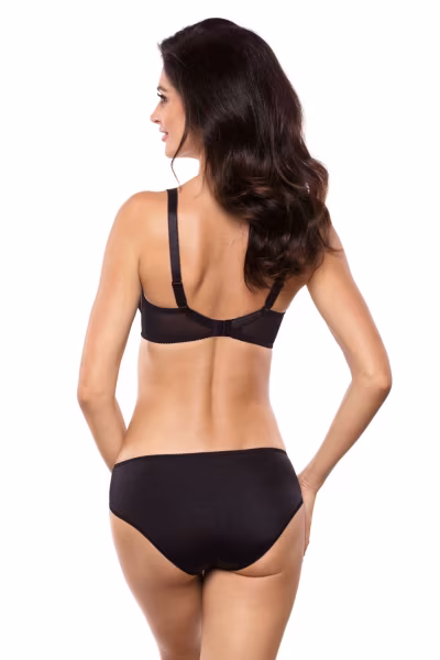 Biustonosz Soft Model Onyx B2 Black - Gorteks — zdjęcie 2
