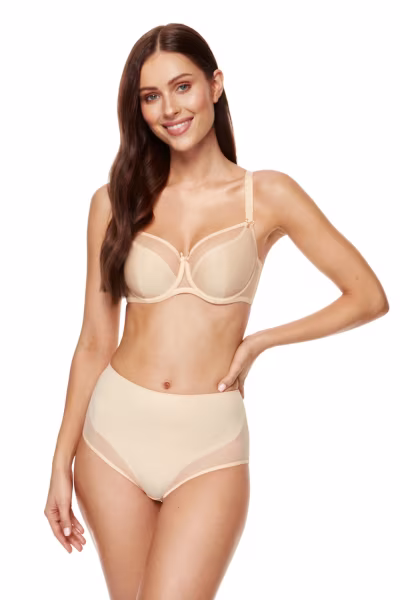 Biustonosz Soft Model Zara B2-V2 Beige - Gorteks — zdjęcie 2