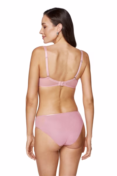 Biustonosz Soft Model Bloom B2 Pink - Gorteks — zdjęcie 3