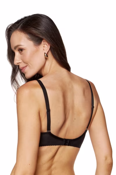 Biustonosz Soft Model Aurora B2 Black - Gorteks — zdjęcie 3