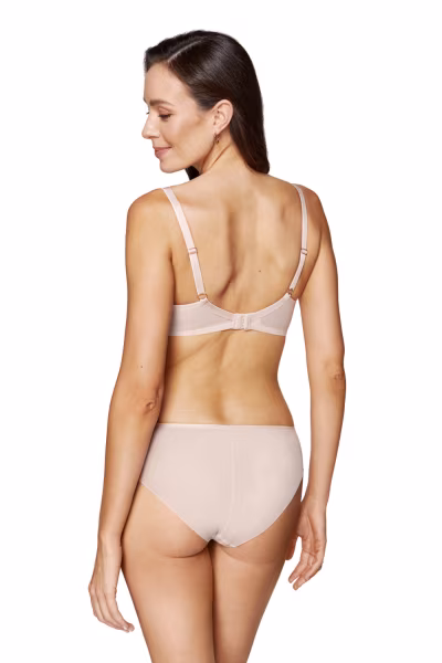Biustonosz Soft Model Angel B2 Beige - Gorteks — zdjęcie 3