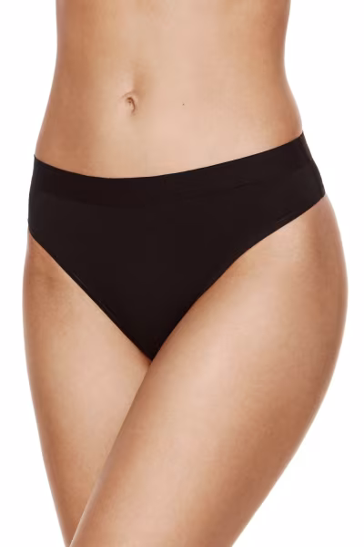Komplet Stringi Model Alana 3pack S Black - Gorteks — zdjęcie 2