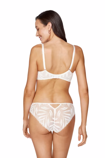 Biustonosz push up Biustonosz Usztywniany Model Eclipse B5 Cream - Gorteks — zdjęcie 2