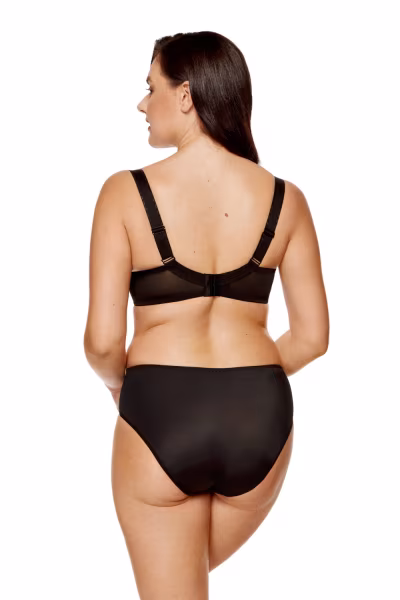 Biustonosz push up Biustonosz Usztywniany Model Zara B4 Black - Gorteks — zdjęcie 3