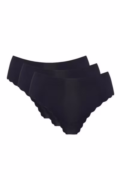 Komplet Figi Model Lucky 3pack F Black - Gorteks — zdjęcie 1