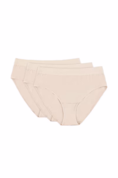 Komplet Figi Model Alana 3pack F Beige - Gorteks — zdjęcie 1