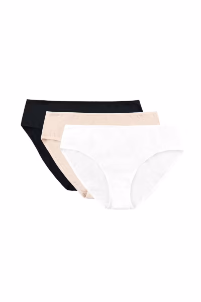 Komplet Figi Model Diana 3pack F Multicolor - Gorteks — zdjęcie 1