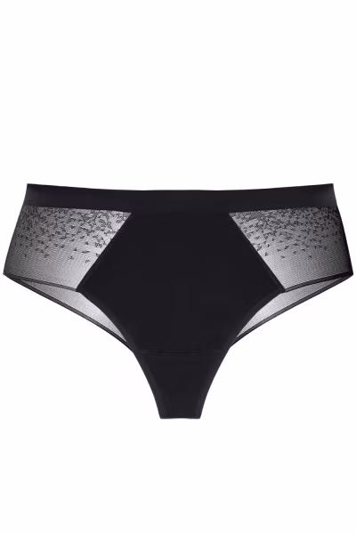 Komplet Stringi Model Hela 3pack S Black - Gorteks — zdjęcie 2
