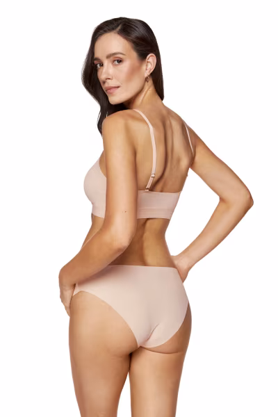 Biustonosz Soft Model Rocky B2 Beige - Gorteks — zdjęcie 3