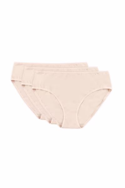 Komplet Figi Model Diana 3pack F Beige - Gorteks — zdjęcie 1