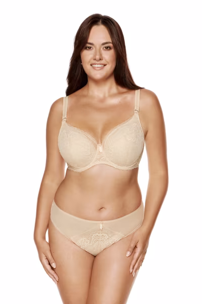 Biustonosz do karmienia Model Maman B4 Beige - Gorteks — zdjęcie 2