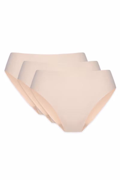 Komplet Figi Model Blanca 3pack F Beige - Gorteks — zdjęcie 1