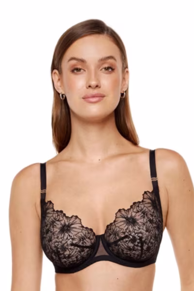 Biustonosz Soft Model Noire B2 Black - Gorteks — zdjęcie 1