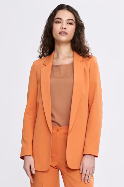 Klasyczna marynarka Z77 Orange - Nife — zdjęcie 2