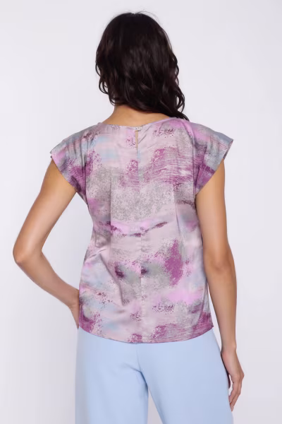 Bluzka z rękawem kimono B229 Wzór - Nife — zdjęcie 3