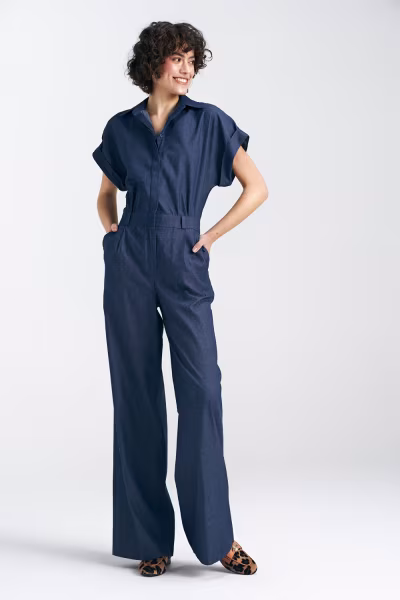 Kombinezon jeansowy KM35 Denim - Nife — zdjęcie 1
