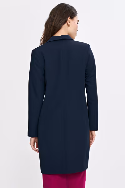 Marynarka płaszczyk Z81 Navy - Nife — zdjęcie 3