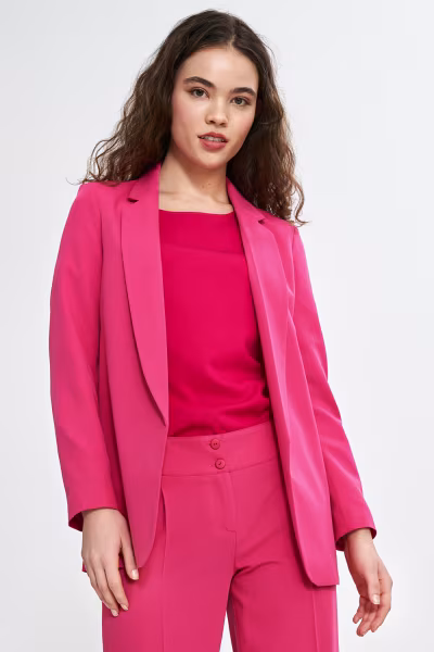 Klasyczna marynarka Z77 Pink - Nife — zdjęcie 1