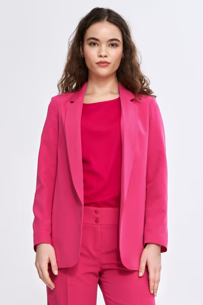 Klasyczna marynarka Z77 Pink - Nife — zdjęcie 2