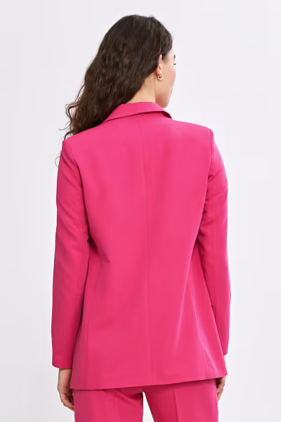 Klasyczna marynarka Z77 Pink - Nife — zdjęcie 3