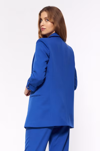 Chabrowa marynarka oversize Z43 Chaber - Nife — zdjęcie 3