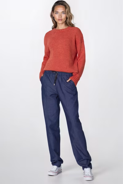 Spodnie Luźne spodnie jeansowe SD93 Jeans - Nife — zdjęcie 1