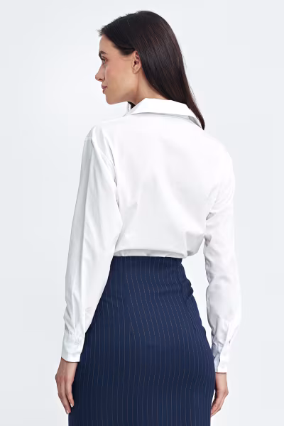 Koszula body K84 White - Nife — zdjęcie 3