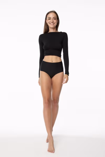 Figi Model Joy Brasil Maxi Black - Julimex — zdjęcie 1