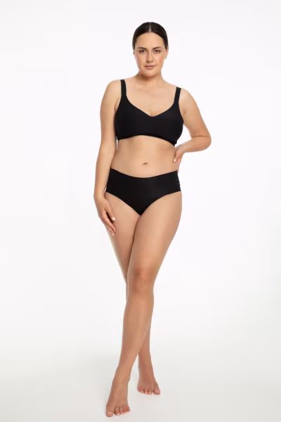 Biustonosz Soft Model Jelly Bra Comfort Black - Julimex — zdjęcie 2