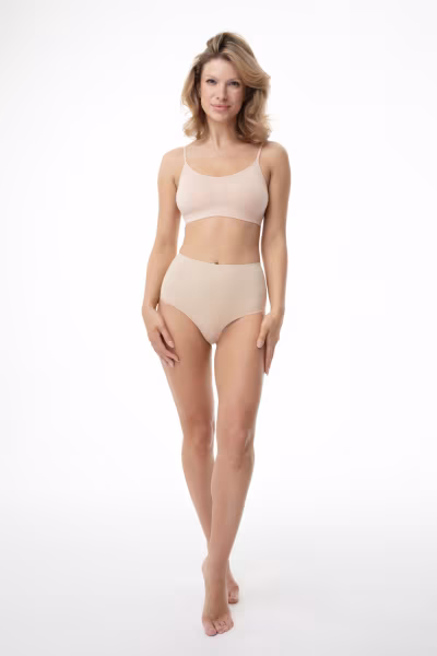 Figi Model Amber Brasil Maxi Beige - Julimex — zdjęcie 1