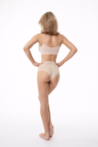 Figi Model Amber Brasil Maxi Beige - Julimex — zdjęcie 3