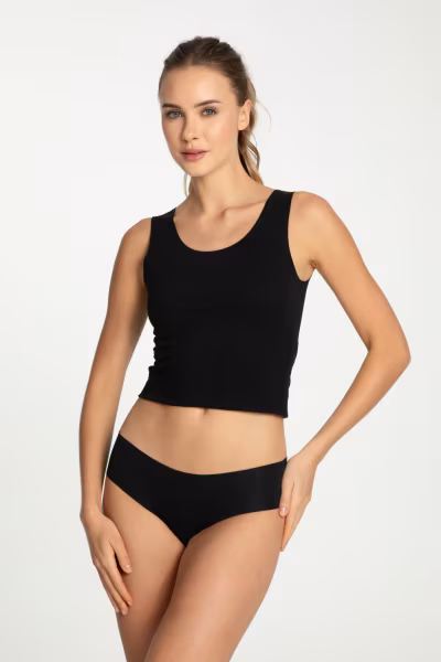 Figi Model Cotton Mood Classic Black - Julimex — zdjęcie 1