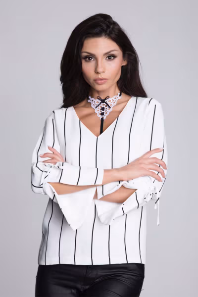 Ramiączko Model Collet White - Julimex — zdjęcie 1