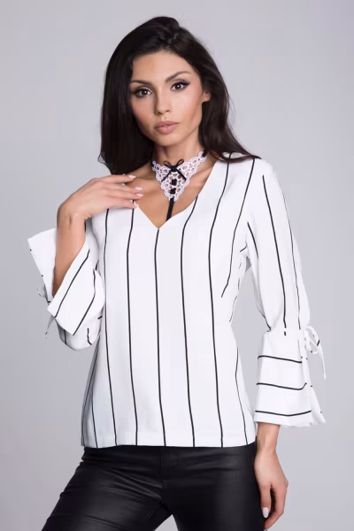 Ramiączko Model Collet White - Julimex — zdjęcie 2