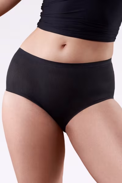 Figi Model Avia Maxi Black - Julimex — zdjęcie 1