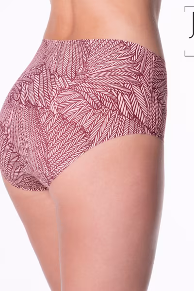 Figi Model Wings Maxi Bordo - Julimex — zdjęcie 2