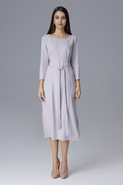 Sukienka Model M631 Grey - Figl — zdjęcie 2