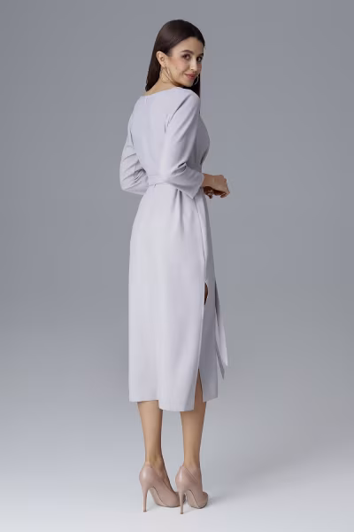 Sukienka Model M631 Grey - Figl — zdjęcie 3
