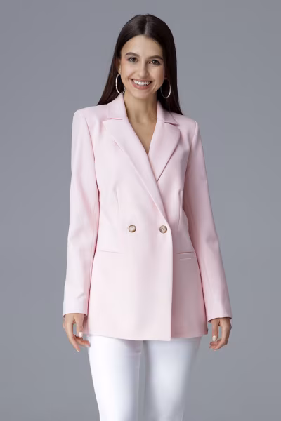 Żakiet Model M642 Pink - Figl — zdjęcie 1