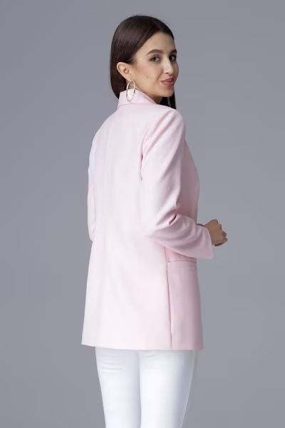 Żakiet Model M642 Pink - Figl — zdjęcie 2