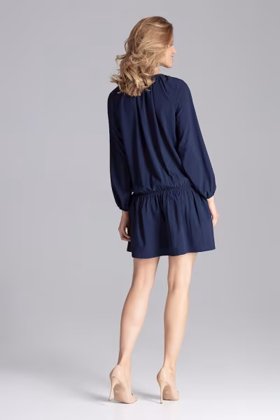 Sukienka Model M661 Navy - Figl — zdjęcie 3