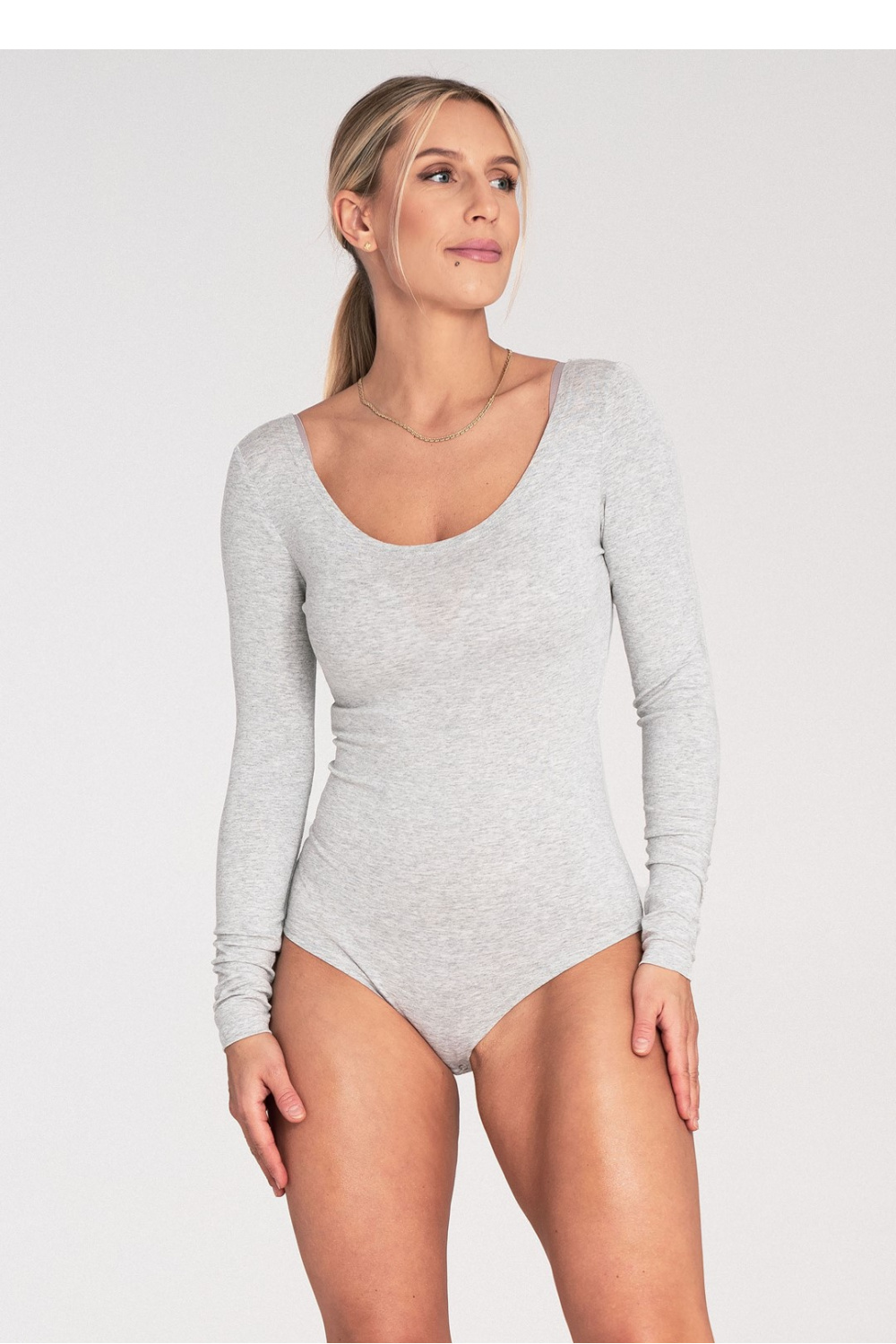 Body Model M1038 Grey/Melange - Figl