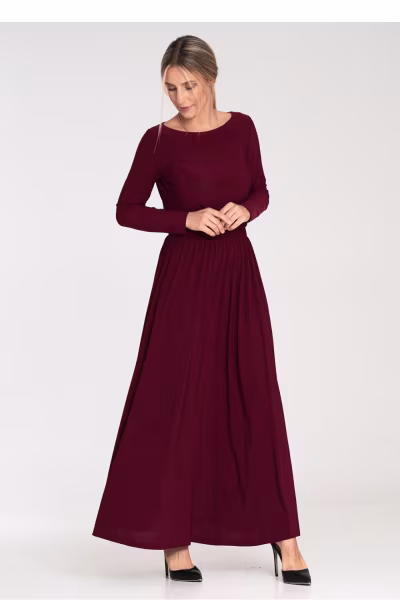Sukienka Model M1052 Bordo - Figl — zdjęcie 1