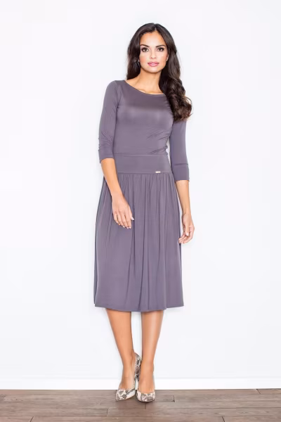 Sukienka Komplet Model 322 Grey - Figl — zdjęcie 1