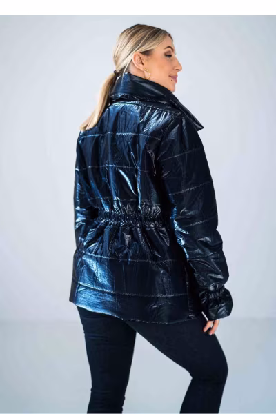 Kurtka Damska Model M933 Navy - Figl — zdjęcie 3