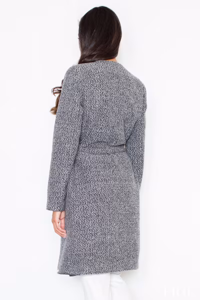 Płaszcz Damski Model M408 Grey - Figl — zdjęcie 2